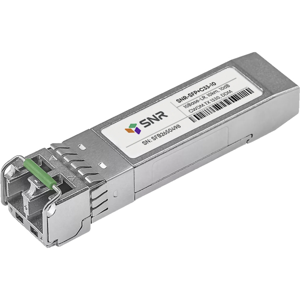 Оптический трансивер SNR SFP+ 10G CWDM 10 км (1330 нм) (SNR-SFP+C33-10)