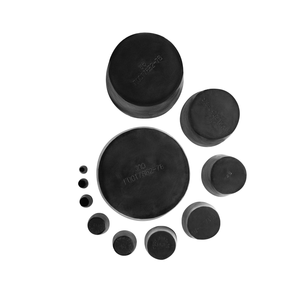 Пробка резиновая конусовидная, 10 мм