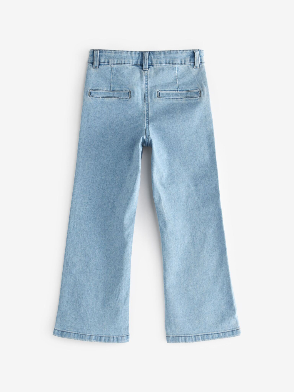 Джинсы расклешенные для девочки Next U76-433, Голубой