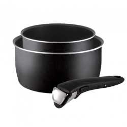 Набор ковшей Tefal Ingenio Black 5 3 предмета 16/20см 04181830
