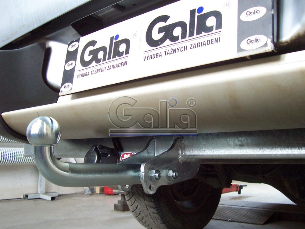 Фаркоп оцинкованный Galia M120A для Mitsubishi L200 1996-2006, 2006-2015, 2015-, Fiat Fullback 2016-(паспорт и сертификат в комплекте)(без электрики)