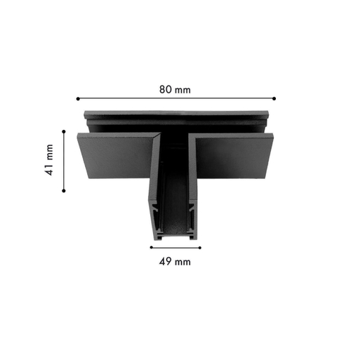 Соединитель T-образный для магнитного шинопровода Favourite Logica 1013-CT-001