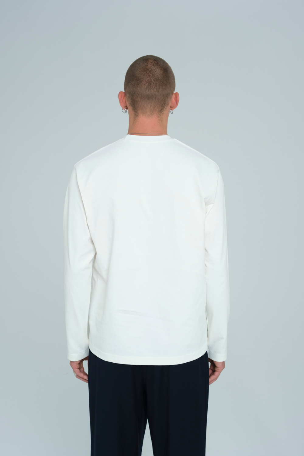 Лонгслив из хлопка | milk