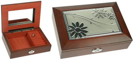Шкатулки для украшений деревянные