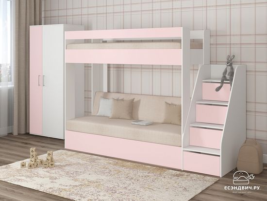 белый / розовый кварц /  Savana Plus Ivory