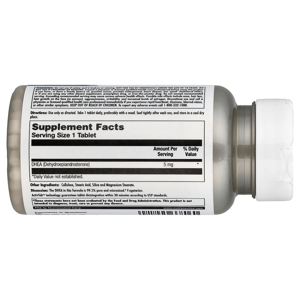 KAL, ДГЭА, 5 мг, 60 таблеток