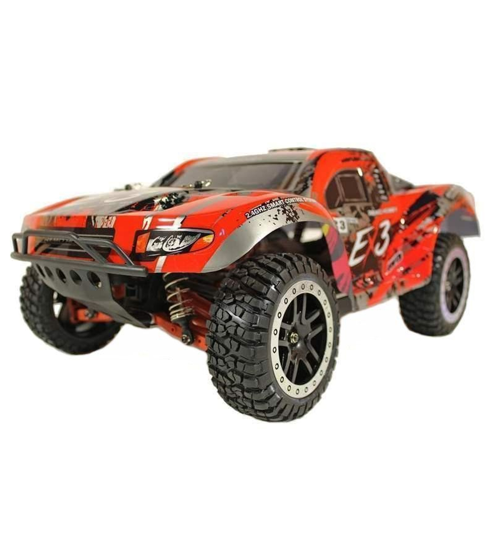 Радиоуправляемый шорт-корс Remo Hobby EX3 UPGRADE (красный) 4WD 2.4G 1/10 RTR