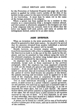 Handbook of patent law of all countries | W P. Thompson