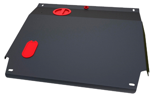 Защита картера и КПП АвтоБроня для Suzuki Ignis I, II (V - 1.3; 1.5) 2000-2008, сталь 1.8 мм, с крепежом, 111.05504.1