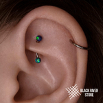 Ball Prongless 3мм/4мм IG Opal #13