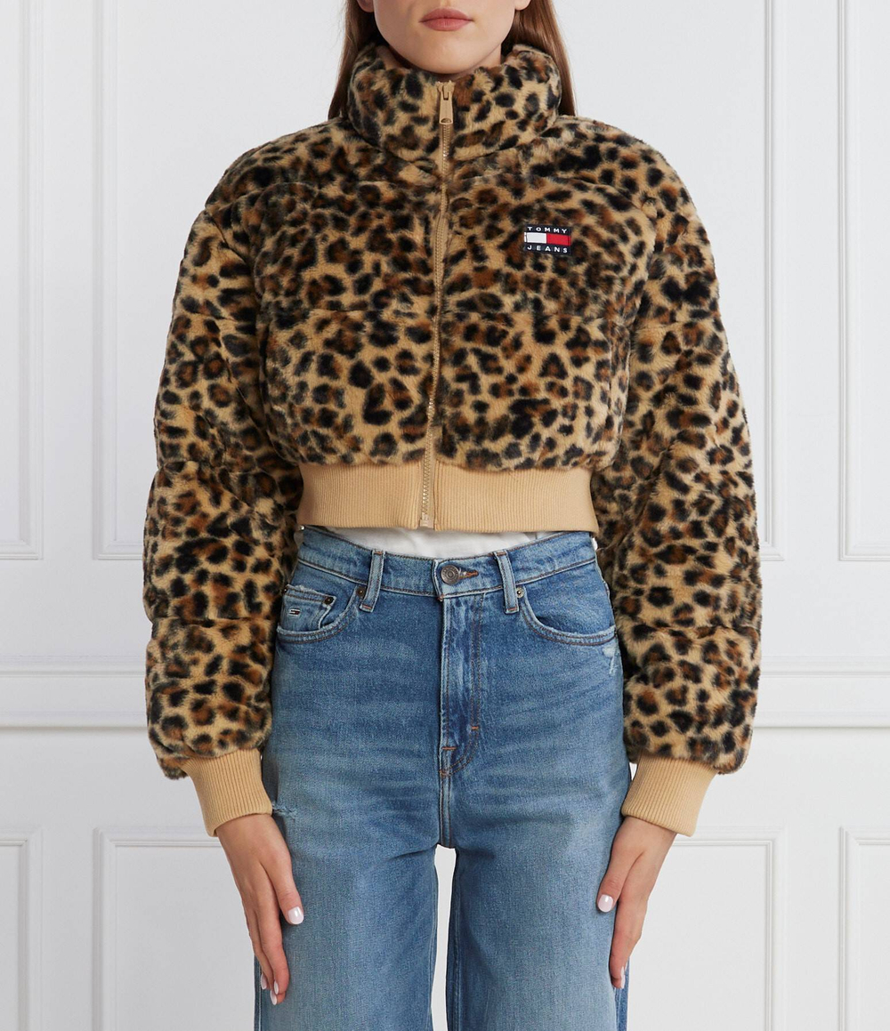 Куртка LEO FAUX Tommy Jeans - коричневый(DW0DW16583)