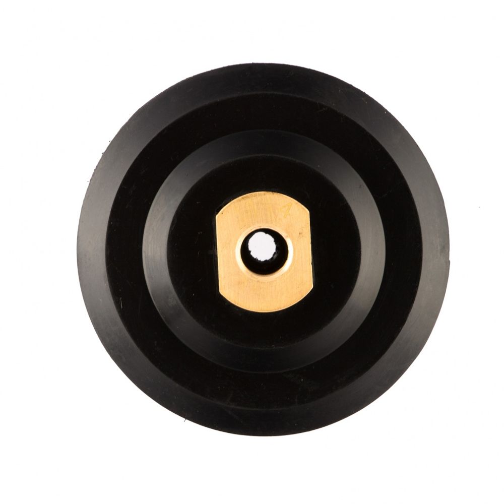 Насадка резиновая для АГШК с липучкой, 100 мм, посадка M14 Matrix, 76227