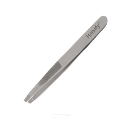 Пинцет для бровей скошенный Hanafy