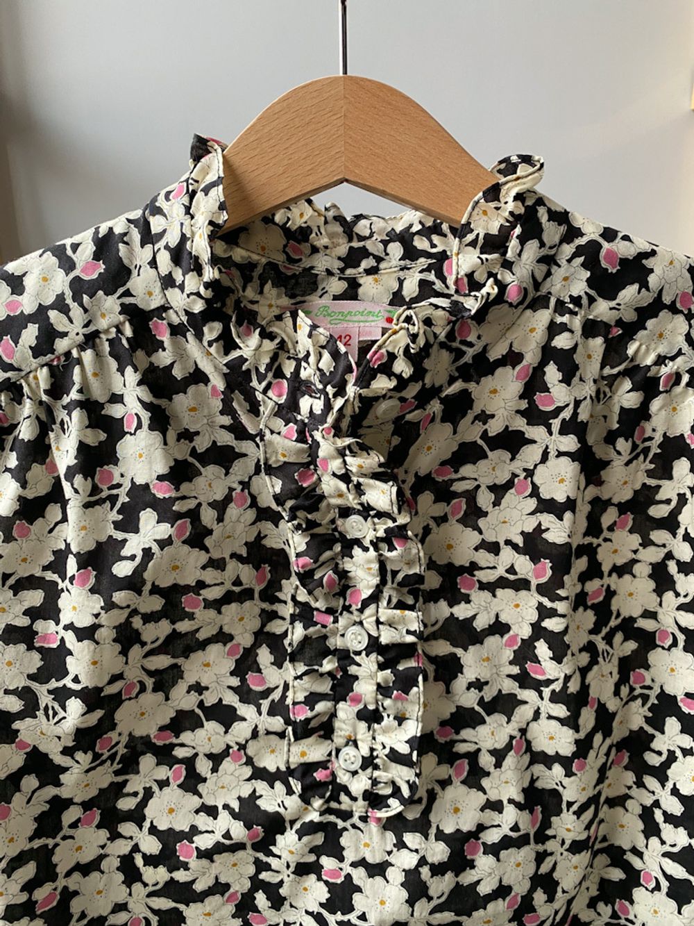 Новая хлопковая блузка  Bonpoint, 152