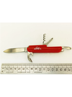 Нож туристический многофункциональный " Красный" 8 в 1
