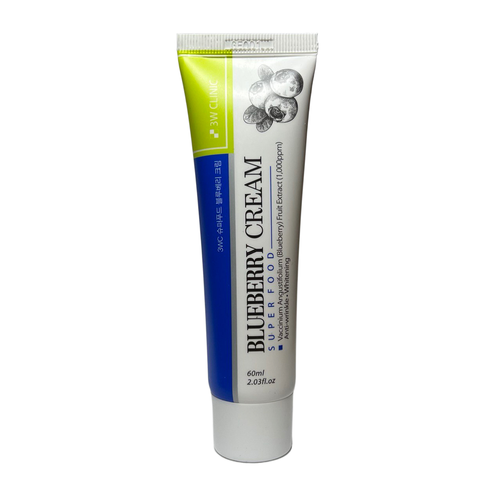 Крем для лица 3W Clinic Super Food Blueberry с экстрактом черники Cream 60 мл