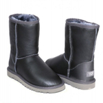 Угги Classic Short Metallic Grey