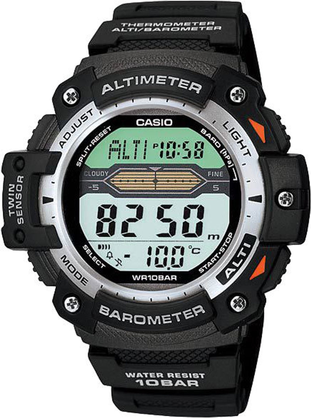 Японские наручные часы Casio Collection SGW-300H-1A