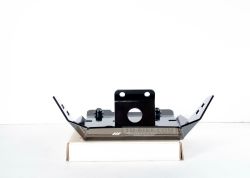 Skid Plate for Honda CRF300Rally (2021-UP). Aluminium, 4mm. Black (Gloss)