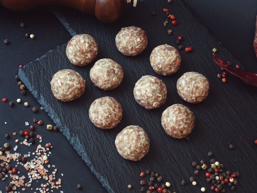 Фрикадельки из мраморной говядины Бифстори