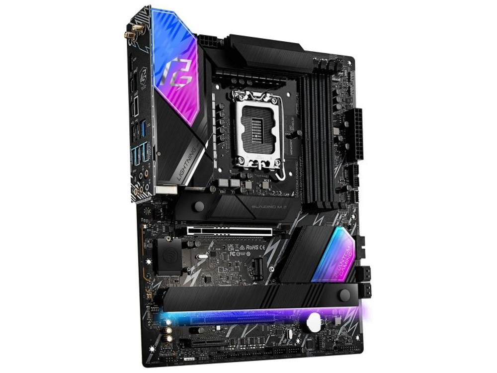 Материнская плата ASRock Z890 Lightning Wifi, Socket LGA 1851, Intel Z890, ATX, RTL