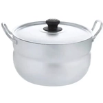 Кастрюля 6л 2руч., мет/кр. КАЛИТВА (алюминий)