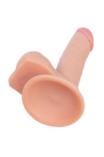 Телесный фаллоимитатор Lorn - 20 см. (Цвет: телесный)
