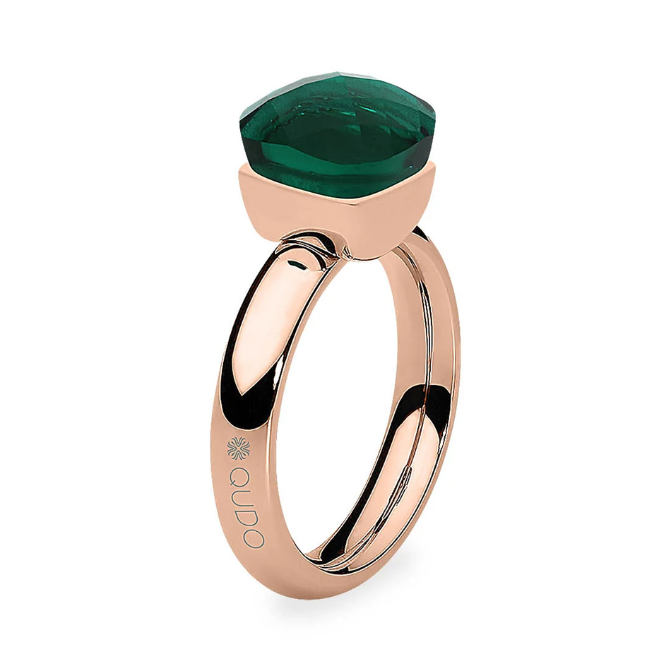 Кольцо Qudo Firenze emerald 17.2 мм 610459 G/RG