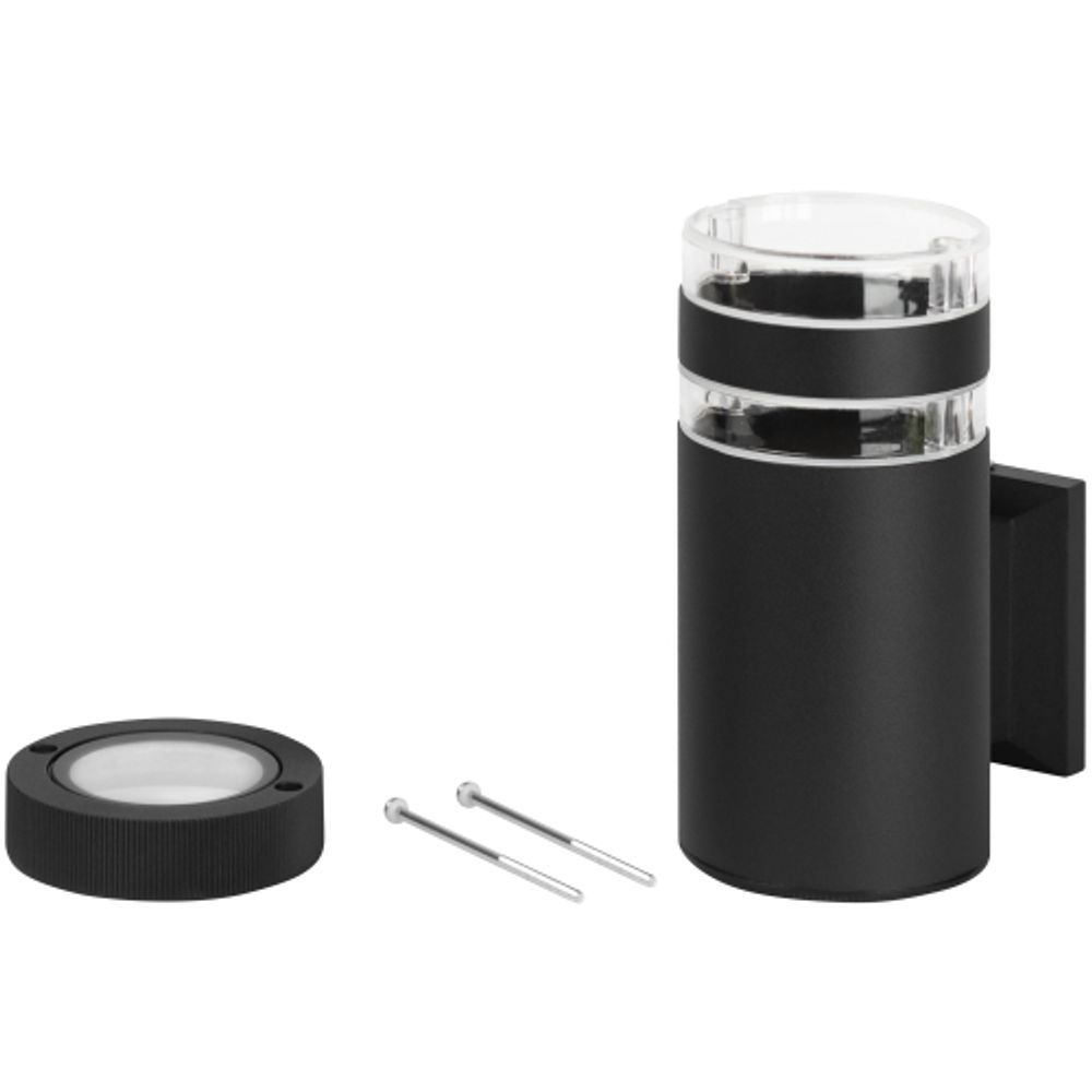 Светильник уличный настенный ЭРА «Адрия» GBW-102-BL-0200 230В 1хЕ27 IP54 вверх черный