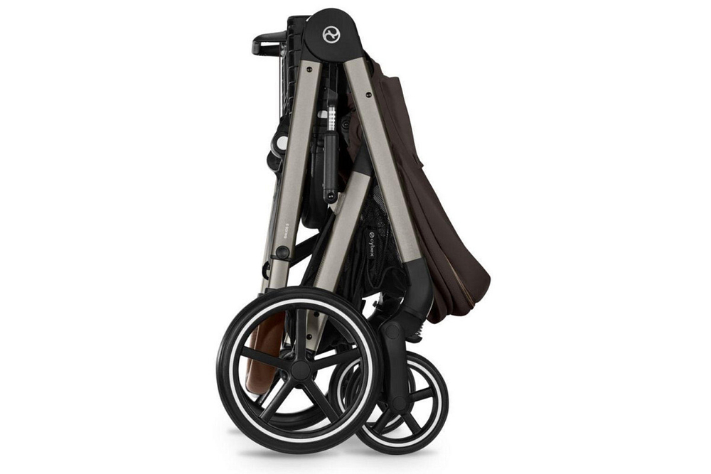 Коляска 2 в 1 Cybex Balios S Lux TPE 2025 (с дождевиками), Chocolate Brown