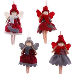 GAEM Изделие декоративное "Ангел", L9 W6 H18 см, 4в.