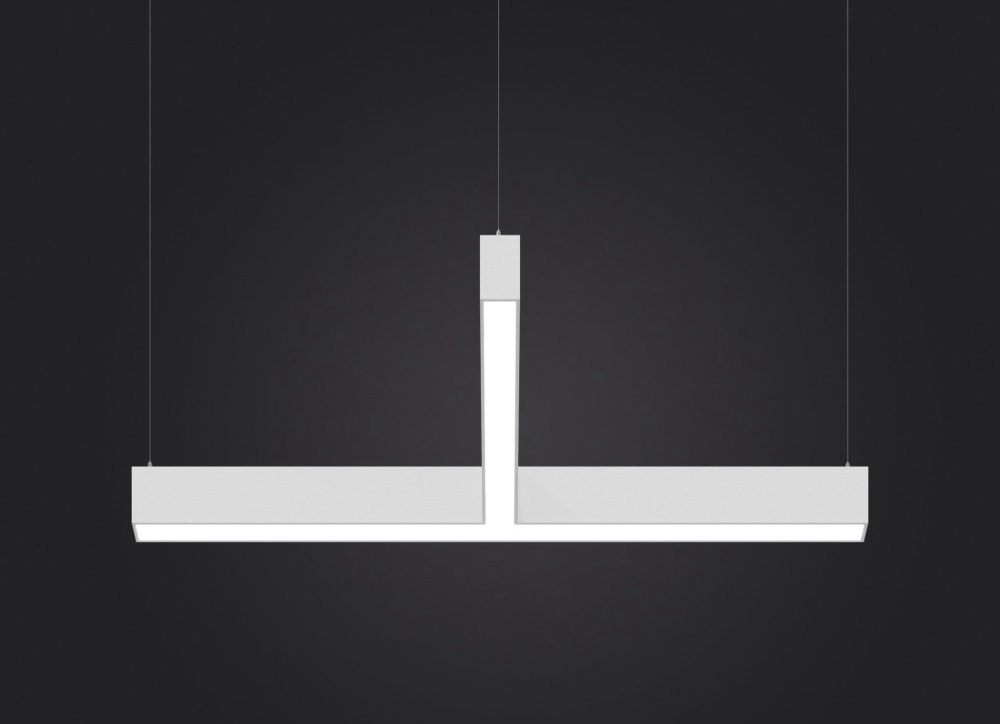 Светильник LED Т-образный LP85-BEND-T-1240 50Вт 3000К белый 1240х645х80мм DIOLUM
