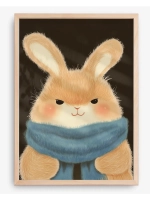 Постер для детской 30х40 см интерьерный