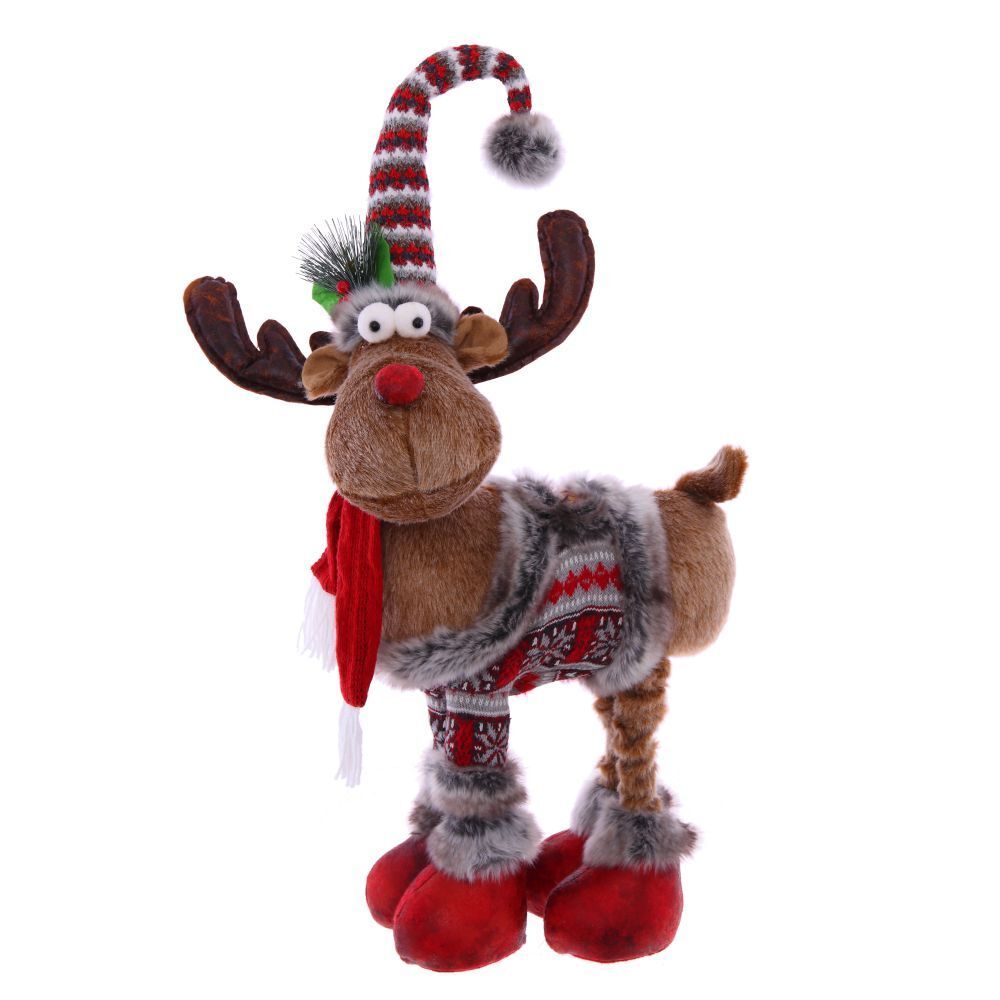 GAEM Игрушка набивная "Олень", L40 W18 H93/50 см
