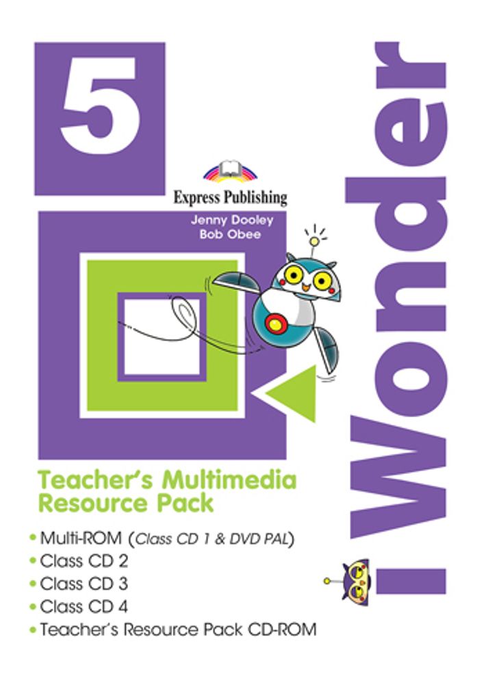 i Wonder 5 Teacher&#39;s Multimedia Resource Pack - Диски с аудированием, видео и дополнительными материалами