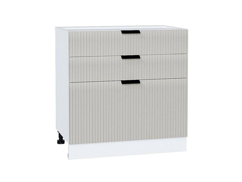 Шкаф нижний с 3-мя ящиками Евро Лайн