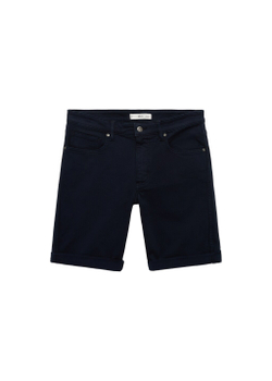 Бермуды из денима slim fit