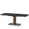 Обеденный стол Bohum 200х100 см, черная керамика