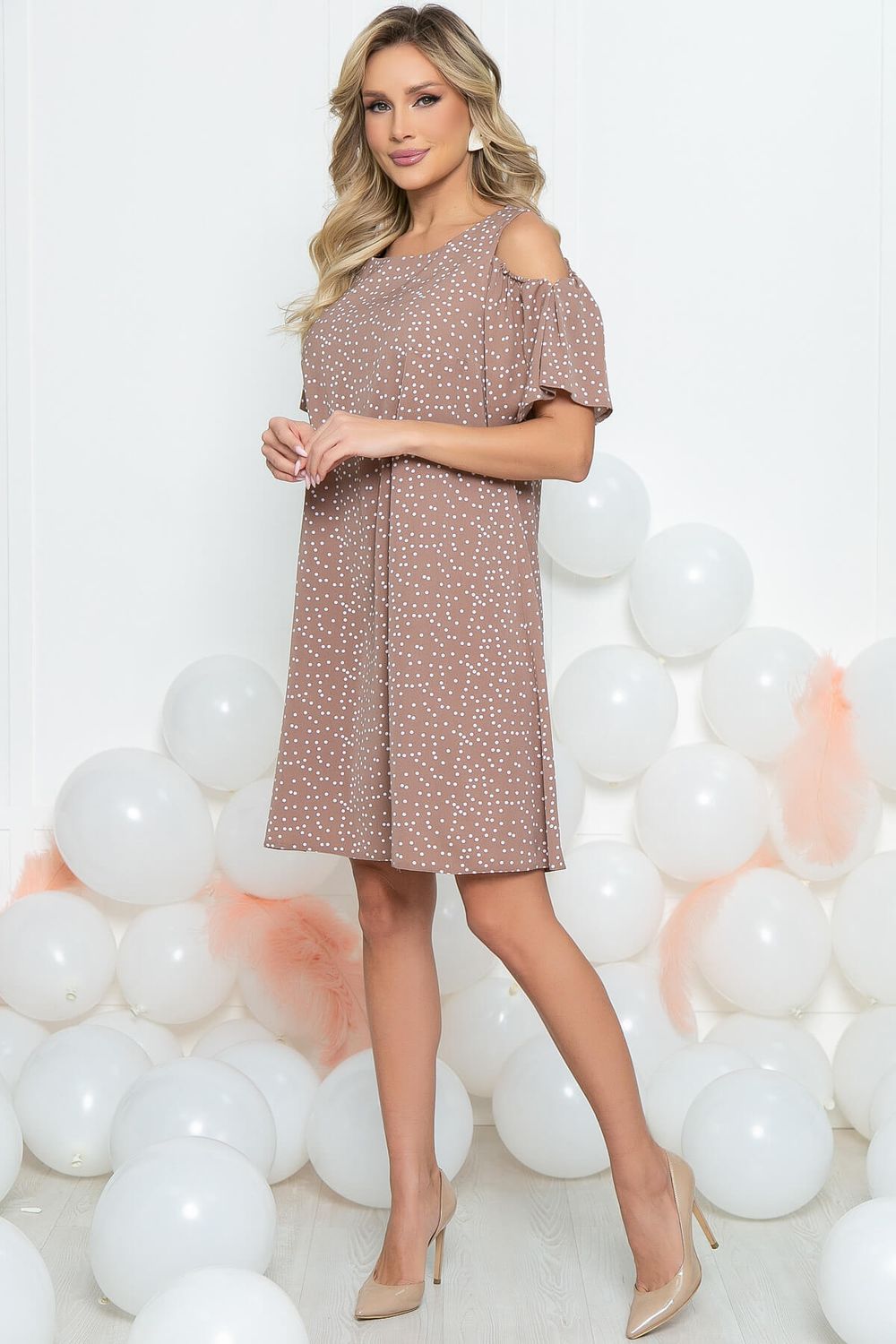 Платье "Марианна" (капучино) П5485 LT Collection