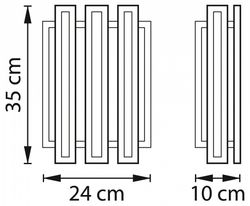 Накладной светильник Lightstar Agave 712624