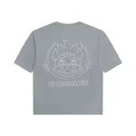 Футболка Ymkashix 8-bit outline серая