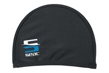 Шапочка для плавания Seac Lycra swim лайкра черный