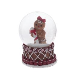 GAEM Фигурка декор в стекл шаре "Пряник", D 4.5 см, L4,5 W4,5 H7 см, 4в.