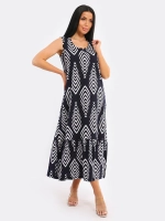 Платье хлопок свободное