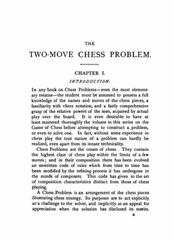 The Two-Move Chess Problem | Benjamin Glover Laws