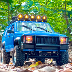 Радиоуправляемая машина джип MN MODEL CHEROKEE (синий) RTR 4WD масштаб 1:12 2.4G - MN-78 BLUE