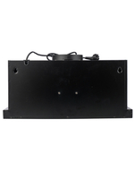 Вытяжка кухонная MACBI Perfa-60G-S/S (BLACK) черный, D150мм, 1200м3/ч, полновстраиваемая, мотор 230Ватт, стекло 60см, сенсорное управление + управление жестами, освещение светодиодное 5W