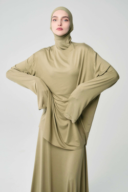 Лонгслив база хаки