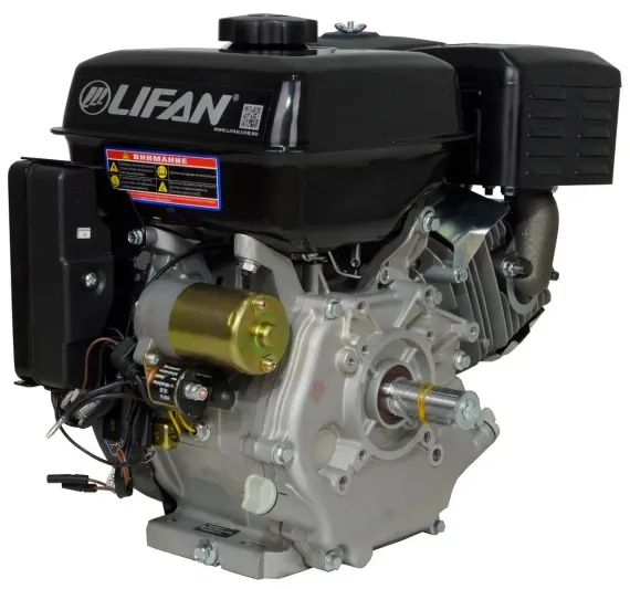 Двигатель бензиновый "LIFAN" 177FD (9 л.с., эл стартер, катушка 3А)