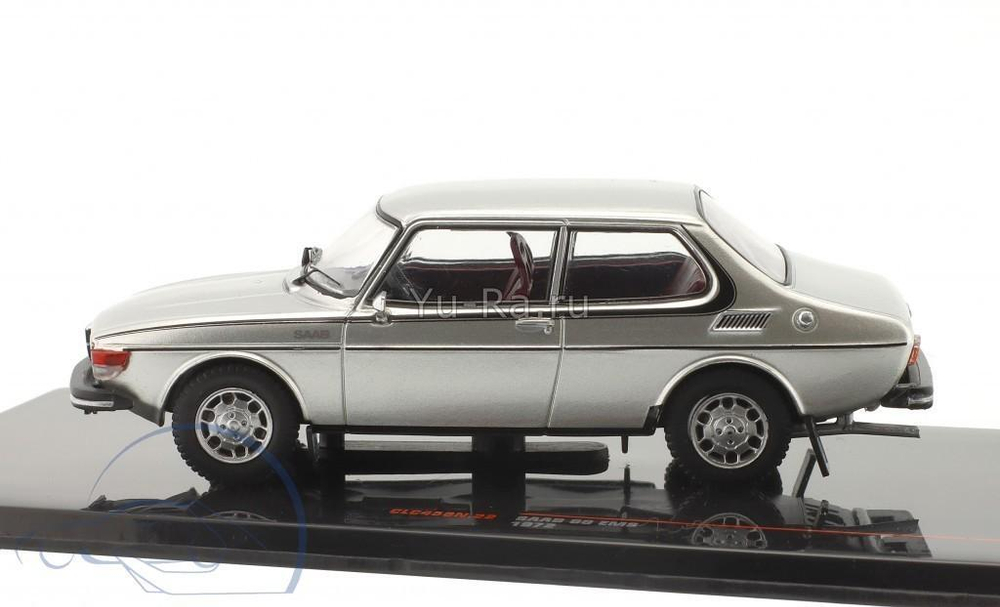 Saab 99 EMS 1972 silver IXO 1:43